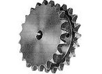 Browning DS50A19 Steel, Hardened Teeth Minimum Plain Bore Roller Chain Sprocket, No. 50, 5/8" Pitch ANSI Chain, 0.625" Bore, 2 S