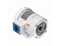 Leeson 112429.00 0.50 HP Washdown Motor, 3 phase, 1800 RPM, 208-230/460 V, 56C Frame, TEFC0.50 HP Washdown Motor, 3 phase, 1800 