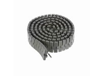 System Plast LFG2251FT-M-K330 2251 Series Side-Flexing Chainbelt, 3.3" Width, 1" Pitch, 0.5" Flight Thickness, LFG, Flat Top Sur