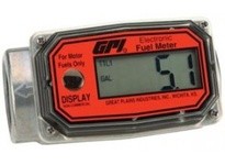 GPI 113255-1 01A31GM 01 Series Electronic Digital Fuel Meter | Aluminum Chemical AC Electric Transfer