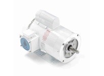 Leeson 113300.00 1.50 HP Washdown Motor, 1 Phase, 1800 RPM | YarinInd