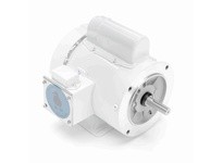 Leeson 113581.00 0.50 HP Washdown Motor, 1 phase, 3600 RPM, 115/208-230 V, 56C Frame, TEFC0.50 HP Washdown Motor, 1 phase, 3600 