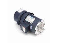 Leeson 114160.00 0.75 HP Brake Motor, 3 phase, 1800 RPM, 208-230/460 V, 56C Frame, TEFC0.75 HP Brake Motor, 3 phase, 1800 RPM, 2