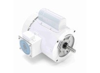 Leeson 114311.00 0.33 HP Washdown Motor, 1 phase, 1800 RPM, 115/208-230 V, 56C Frame, TEFC0.33 HP Washdown Motor, 1 phase, 1800 