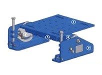 Rosta 11500002 MB 50 Left Side Support Weldment Finished ROSTA