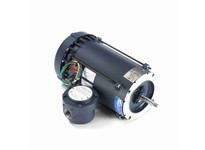 Leeson 116181.00 2 HP Explosion Proof Motor, 1 phase, 3600 RPM, 115/208-230 V, 56J Frame, EPFC2 HP Explosion Proof Motor, 1 phas