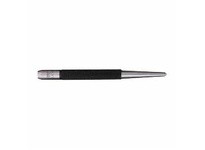 Starrett 117C Steel Center Punch with Round Shank, Knurled Grip | Precision Tool