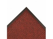 NoTrax 117R0048RB Heavy Weight Scraper Entrance Mat Heritage Rib, 117 4X60 Red/Black