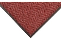 NoTrax 118R0036BD Low Profile Scraper Entrance Mat Arrow Trax, 118 3X60 Burgundy