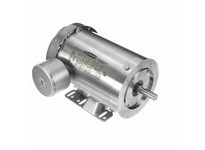 Leeson 119492.00 1 HP Washdown Motor, 3 phase, 1200 RPM, 208-230/460 V, 56HC Frame, TEFC1 HP Washdown Motor, 3 phase, 1200 RPM, 