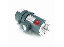 Leeson 119564.00 1 HP Brake Motor, 3 phase, 1800 RPM, 208-230/460 V, 56C Frame, TEFC1 HP Brake Motor, 3 phase, 1800 RPM, 208-230