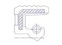 Dichtomatik 12.54X19.05X4SGR DESIGN SPECIAL SHAFT SEALS
