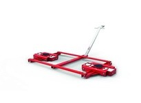 GKS 12035 Capacity 132000 lbs. / 400 kN (60 t) TL60 Tandem Dolly
