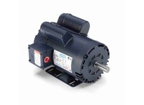 Leeson 120554.00 5 HP Air Compressor Motor, 1 phase, 3600 RPM, 230 V, 145T Frame, ODP5 HP Air Compressor Motor, 1 phase, 3600 RP