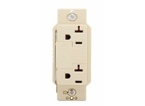Cooper Eaton 1210V TVSS Receptacle Duplex 20A 125V SurgeBloc Ivory
