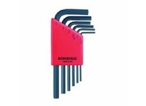 Bondhus 12246 Set 6 Hex L-Wrenches 1.5-5mm - Short