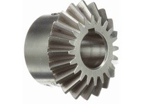 Browning YSM10F20X3/4 Steel Finished Bore Miter Gear, 10 Diametral Pitch, 20 Pressure Angle, 0.75" Bore Size, 20 TeethSteel Fini
