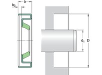 SKFSEAL 12399 SMALL BORE SEALS