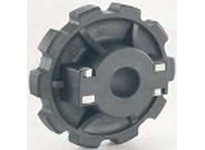 System Plast 880-12R40M-RS 880 Series Sprocket, 12 Teeth, 40 mm Round Bore, Molded Split Idler with 147.2 mm Pitch Diameter880 S