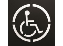 Hanson 12416 (HANDICAPPED SYMBOL)- 15- 1/2" DIAMETER