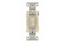Cooper Eaton 1242-7V-BOX SW Toggle 4Way 15A 120V Grd Ivory | YarinInd