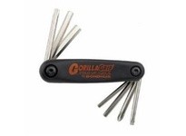 Bondhus 12531 Fold-up Tool "Hawg Buddy" (Hex 5/32 3/16 1/4 5/16 T27 T40 PH#2)