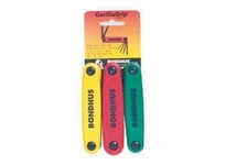 Bondhus 12533 Fold-up Tool Triple Pack | Metric & SAE Hex & Torx Tools
