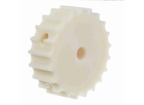 System Plast 815-21R1-DMS-SS 815 Series Sprocket, 21 Teeth, 1" Round Bore, Machined Split Drive with Set Screw and 5.09" Pitch D