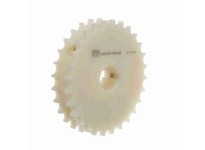 System Plast 2120-28R1-DMS-SS 2120 Series Sprocket, 28 Teeth, 1" Round Bore, Machined Split Drive with Set Screw and 4.46" Pitch