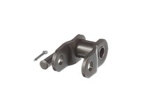 Morse 60 O/L Standard Roller Chain Offset Link, Steel, 0.75" Chain Pitch, Chain Size 60, 1 Strand, 0.468" Roller Diameter, 8500 