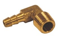 Dixon 1290404CLF Male NPTF x Hose Barb 90° Elbow | YarinInd