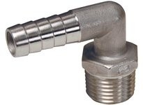 Dixon 1290604SS Male NPT x Hose Barb 90° Elbow | Industrial Supplies