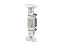 Cooper Eaton 1301V Toggle Switch SP 15A 120V NonGrd Ivory | YarinInd