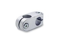 131-B1/2-B1/2-2-BL JW Wincoaluminum matte 2.52 inch long 0.98 inch wide B1/2 diameter 2-way connector with stainless steel cap s