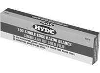 Hyde Tools 13135 Single Edge Blades 100 Box | Durable & Reliable