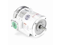 Leeson 132198.00 3 HP Washdown Motor, 3 Phase, 1800 RPM | Industrial Supplies