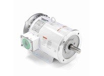 Leeson 132201.00 5 HP Washdown Motor, 3 phase, 1800 RPM, 230/460 V, 184TC Frame, TEFC5 HP Washdown Motor, 3 phase, 1800 RPM, 230