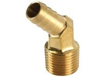 Dixon 1390404C Male NPTF x Hose Barb 45° Elbow