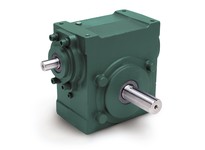 Dodge 13S25LR 25:1 Ratio Double Solid Output Shaft 0.5" Input Shaft 1.3" Center Distance Green PaintRatio: 25:1Center Distance: 