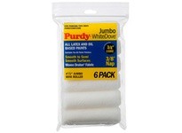 Purdy 140624612 White Dove Jumbo Mini Rollers PURDY 3/8 in Nap (6) | High-Quality Paint Rollers