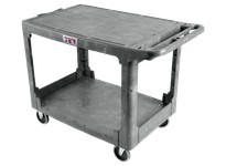 JET 141017 PUC-4425 Flat Top Resin Utility Cart Master Pack Qty (10)