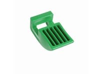 System Plast SHOE-53L102-S25C-PEG Sliding Shoe, HDPE, 2.95" Radius, 4" Width, 2.09" Length, 1.59" Height, Series SHOE-53Sliding 