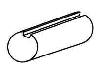 G & G 145-2005 1-1/4" KEY SHAFT 5/16 KW 6 FEET LONG