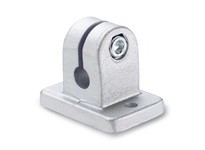 JWWINCO 145-B3/4-2-BL FLANGED CONNECTOR CLAMPaluminum matte 0.98 inch long B3/4 diameter flanged connector clamp with stainless 