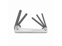 Bondhus 14589 Set 9 Hex Metal Handle Fold-up Tools 5/64-1/4"