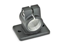 146.3-B40-56-2-SW JW Wincoaluminum powder coated 2.20 inch long B40 diameter flanged connector clamp with stainless steel cap sc