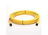 Allen Bradley 1485R-P6R5-D5 DeviceNet Trunk End Micro Straight Female Device End Micro Straight Male Thin Media Yellow CPE