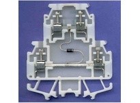 Allen Bradley 1492-HM2D Finger-Safe Double Circuit Component Block