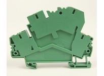 Allen Bradley 1492-LDG4 2 Lvl Ground Spring Clamp TB 4mm Gray