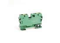 Allen Bradley 1492-LG10 Ground Spring Clamp Term Block 10mm Green/Yellow